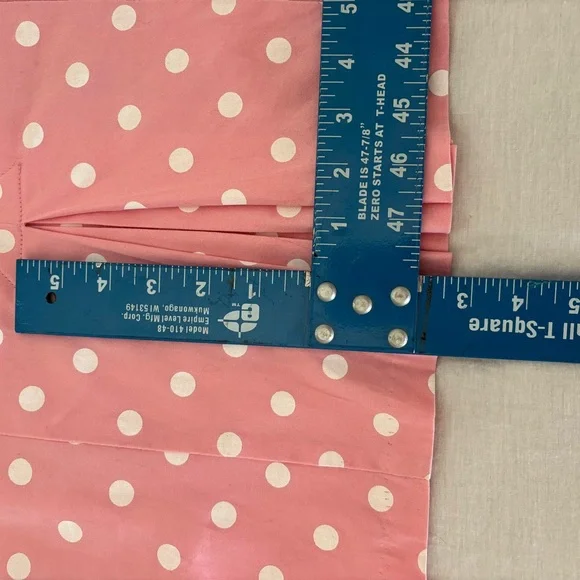 Pinup Girl Deadly Dames Wiggle Dress Pink White Polka Dot Retro Rockabilly Belt - Picture 9 of 16